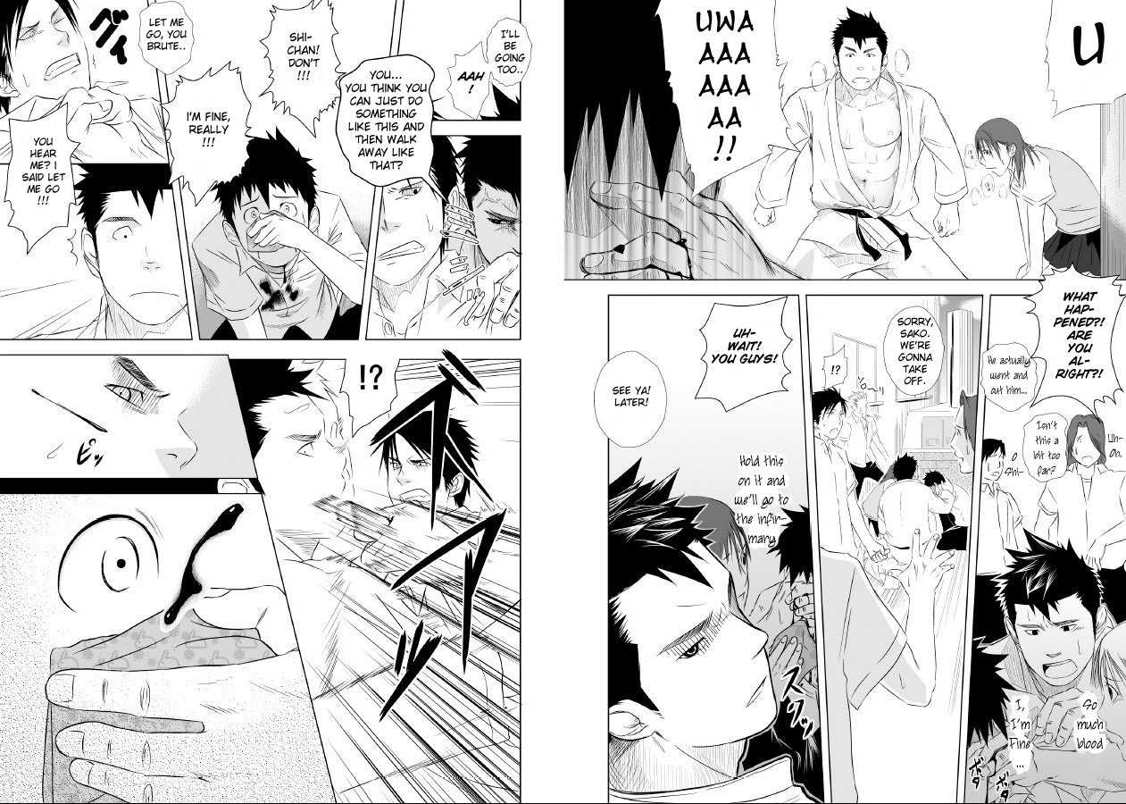 (ショタスクラッチ10) [♂めんたいこ♂ (一十)] いたいイタイいたい。1 [英訳]