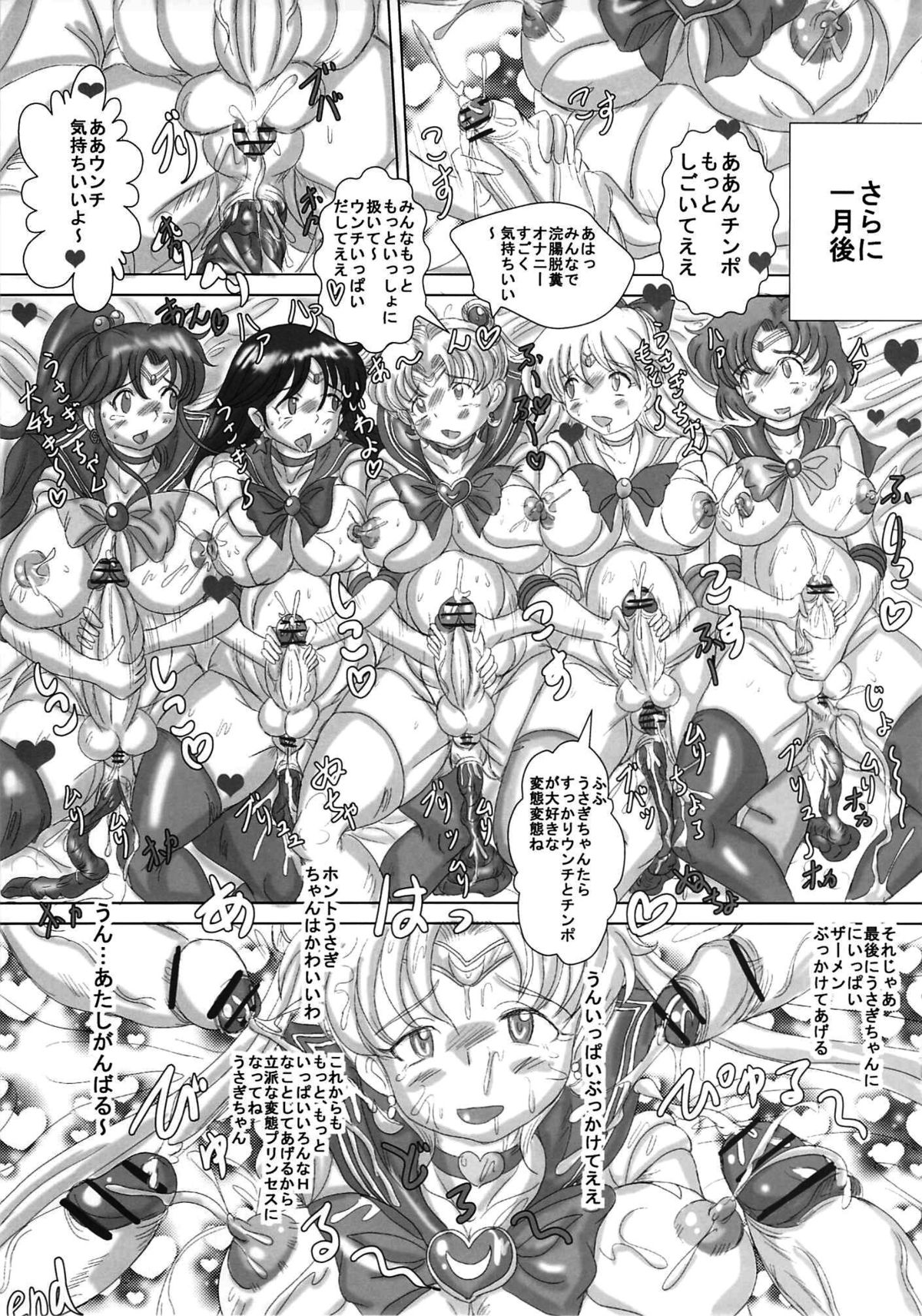 (COMIC1☆4) [生猫亭 (chan shin han)] MOON DELUSION R (美少女戦士セーラームーン)