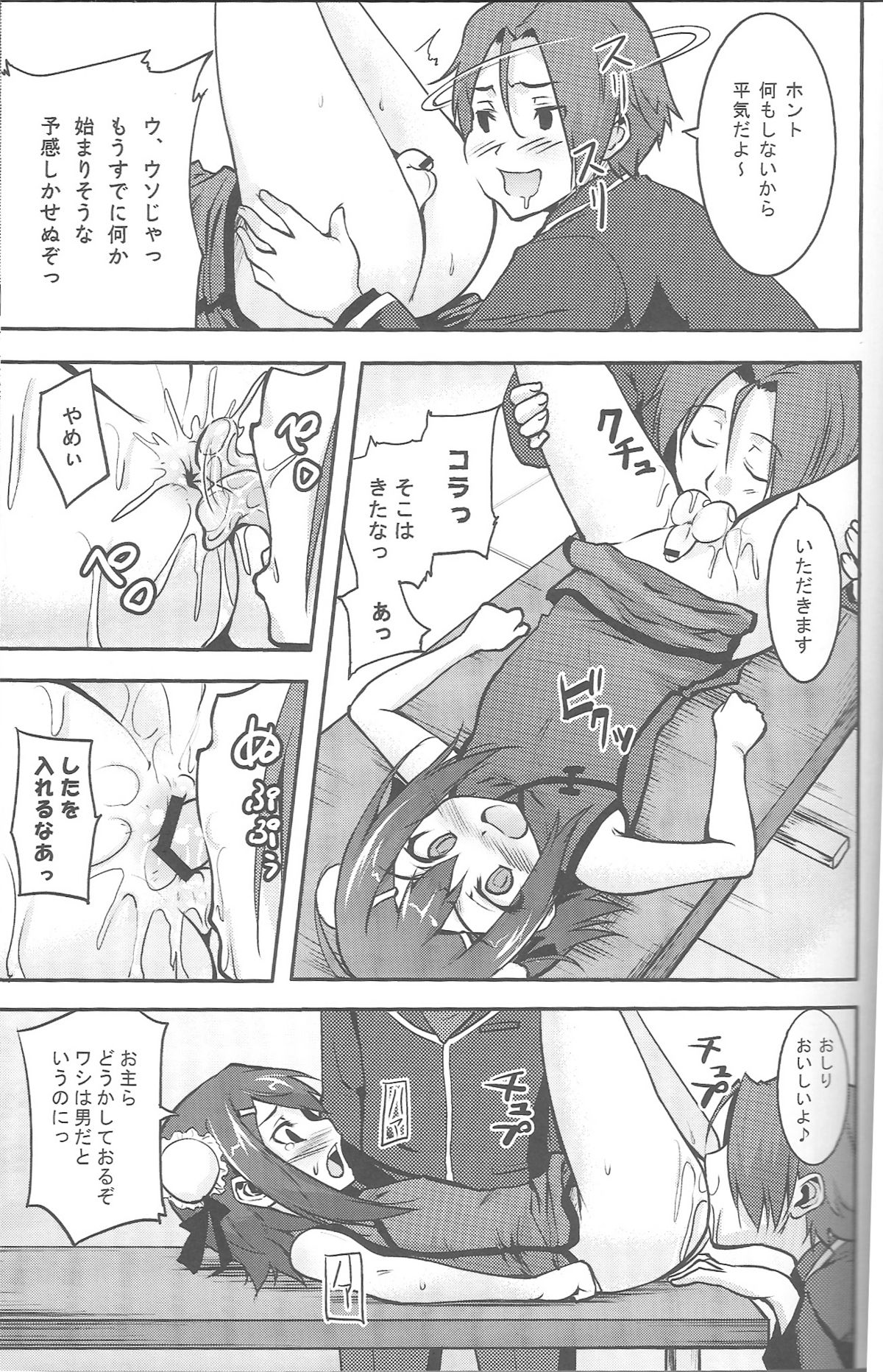 (COMIC1☆4) [Echo View (渋沢隼人)] バカな秀吉とHMKの陰謀 (バカとテストと召喚獣)