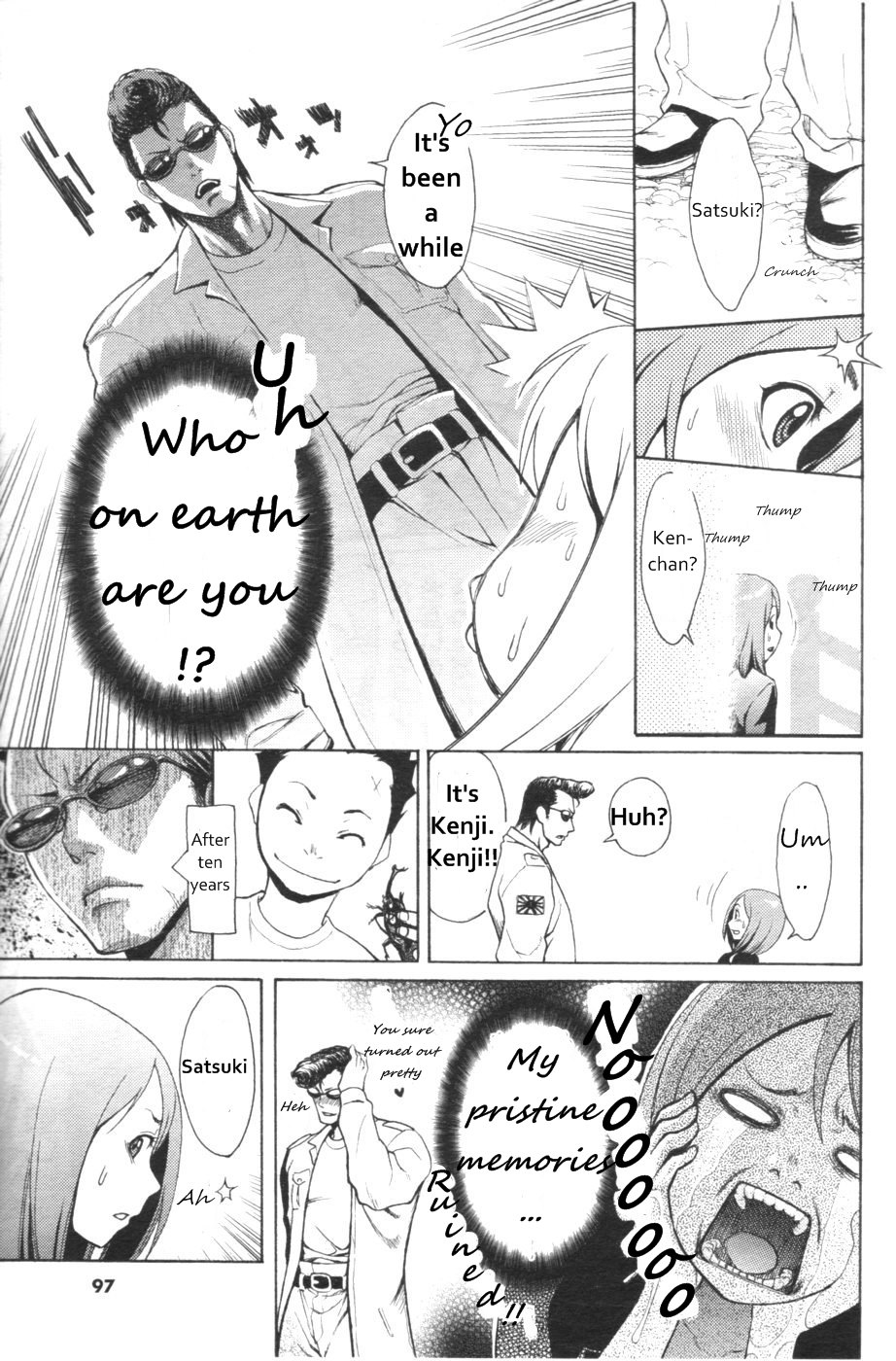 [三上キャノン] 愛羅武勇！ (メンズヤング 2007年2月号) [英訳]