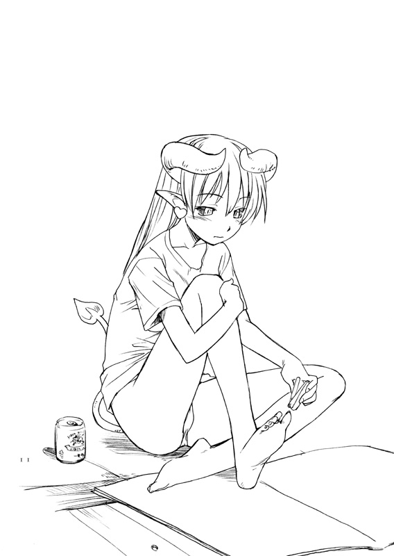 [終日庵(ひねもすのたり)] 明日田さんチャレンジ (にじけっと)