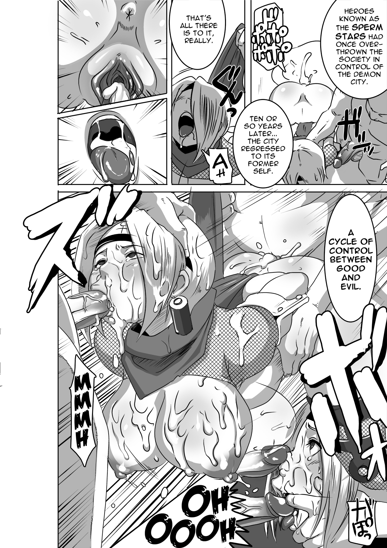 [Eroquis! (ブッチャーU)] SACRIFICE HEROES：「セックス忍者ミソギ」 [英訳]
