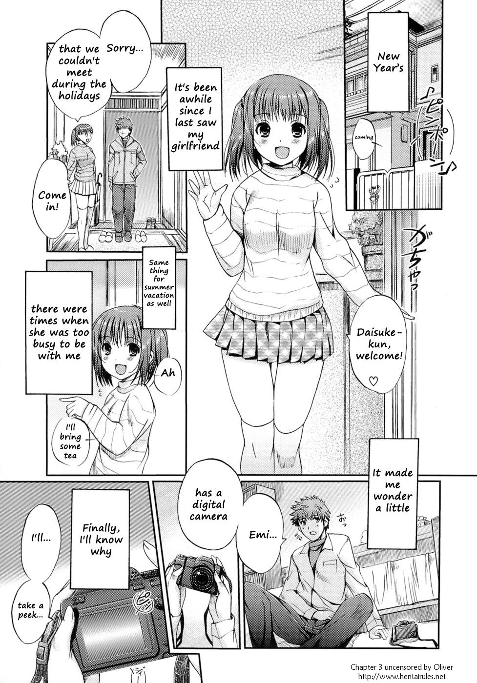 [木谷椎] 乙女の恋愛情事 [英訳] [無修正]