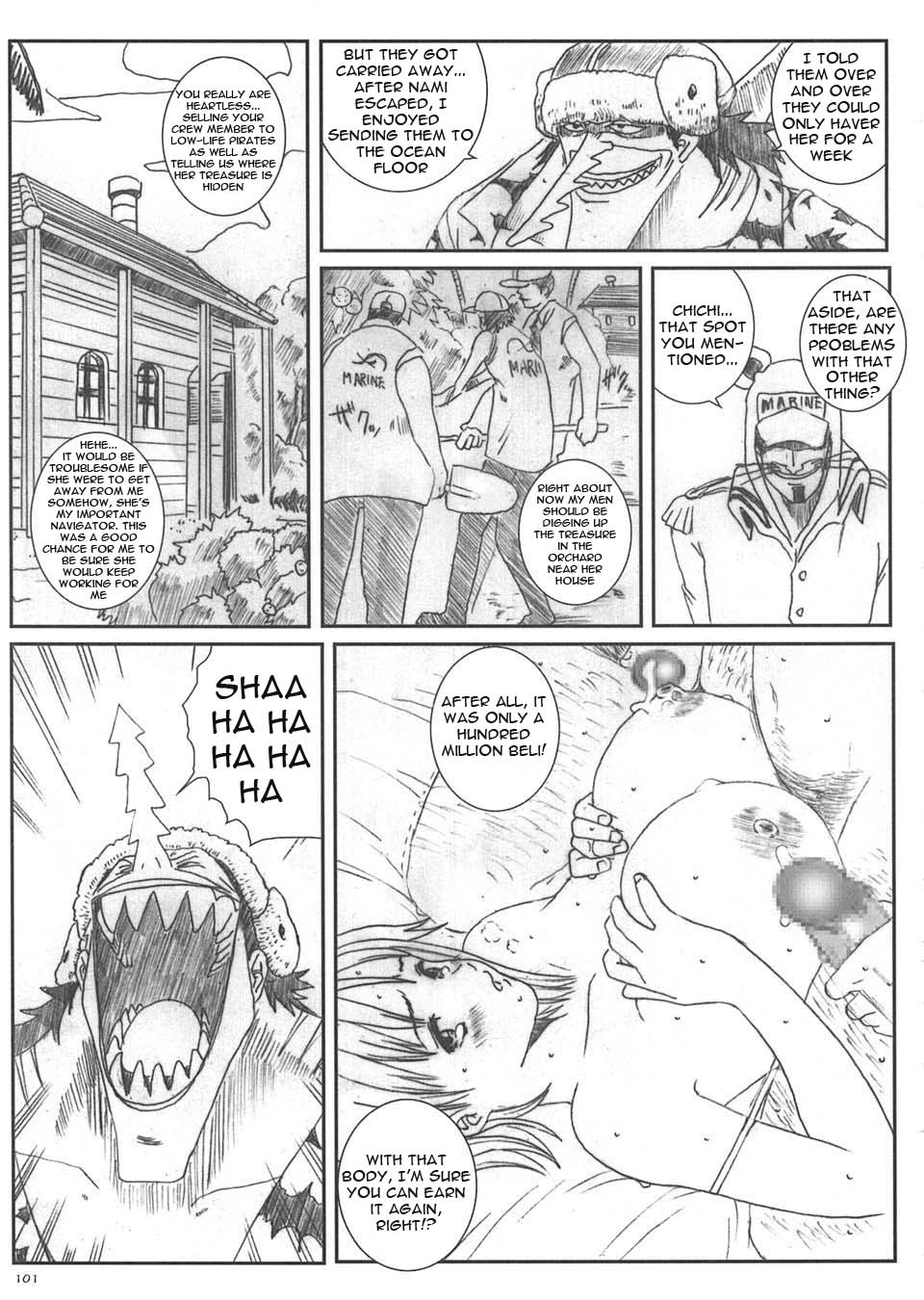[サークル空想実験 (宗人)] 空想実験 vol.5 (ONE PIECE) [英訳]