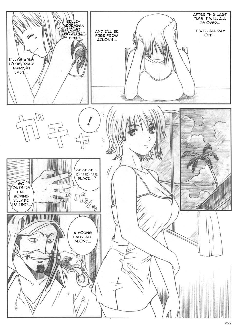 [サークル空想実験 (宗人)] 空想実験 vol.5 (ONE PIECE) [英訳]