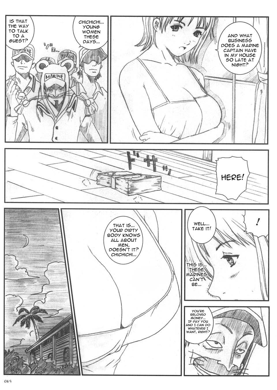 [サークル空想実験 (宗人)] 空想実験 vol.5 (ONE PIECE) [英訳]