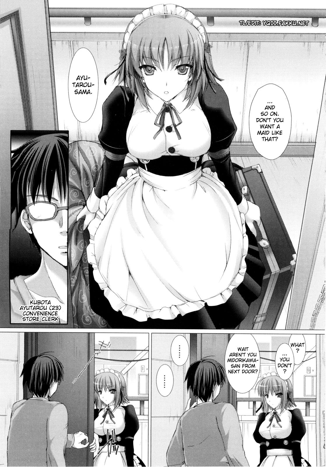 [鬼月あるちゅ] メイド嫁 [英訳]