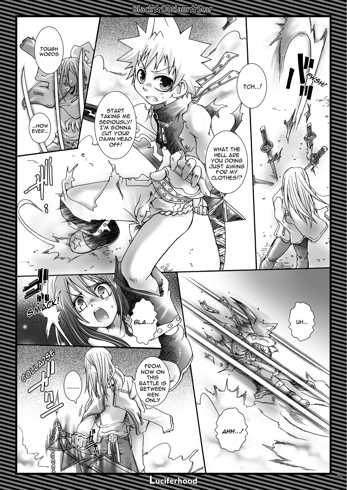 (ショタケット 14) [Luciferhood (有頂天)] ブラック☆アウトロー☆スター (ソウルイーター) [英訳]