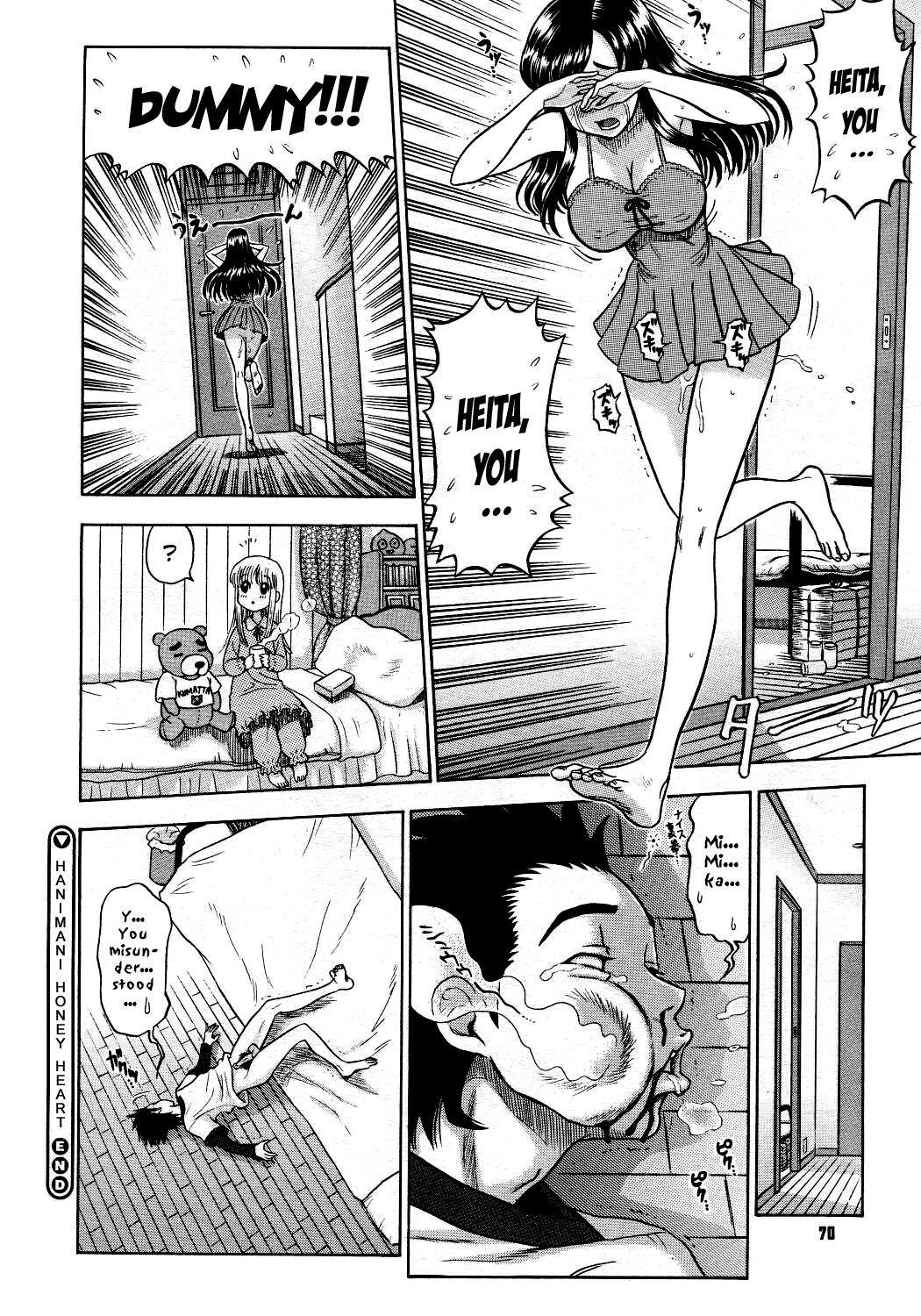 [13.DREIZEHN] ハニマニ♪はにィは～と (コミックメガストアH 2003年8月号) [英訳]