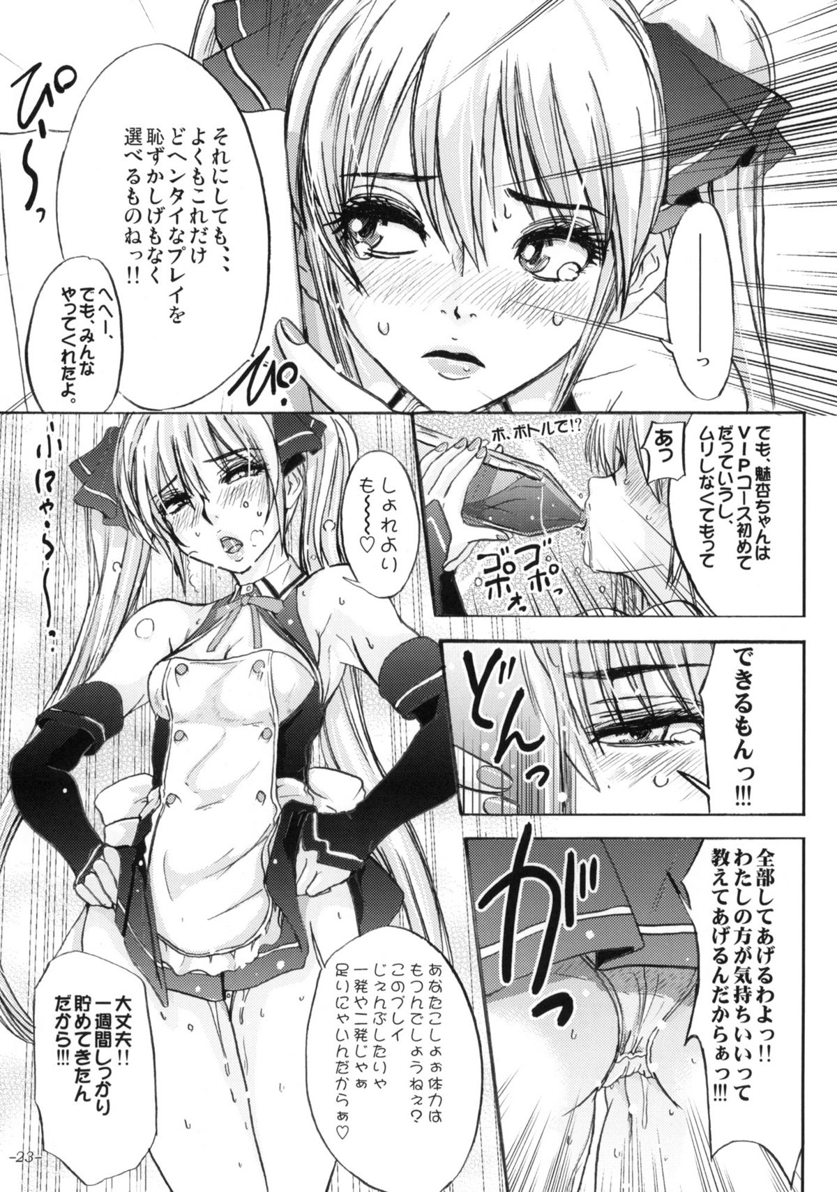 (C77) [世界革命倶楽部 (小澤零人)] モノになる雌豚のからだ。(ドリームクラブ)