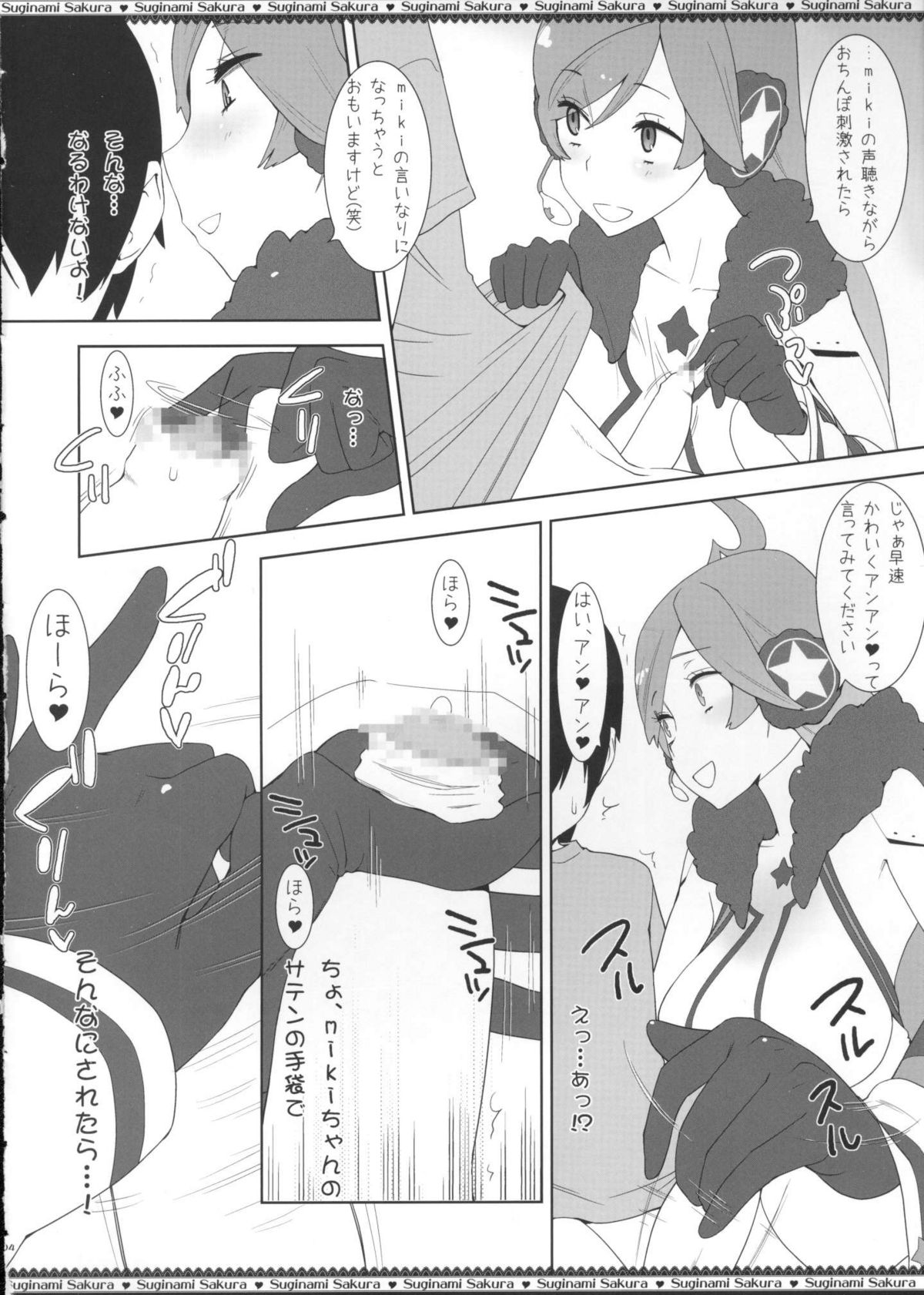 (C77) [杉並さくら (緒方マミ美)] mikiちゃんのマスター搾り (VOCALOID)