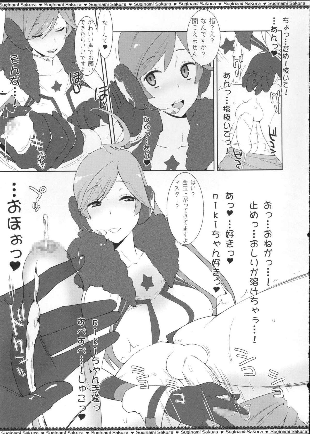 (C77) [杉並さくら (緒方マミ美)] mikiちゃんのマスター搾り (VOCALOID)