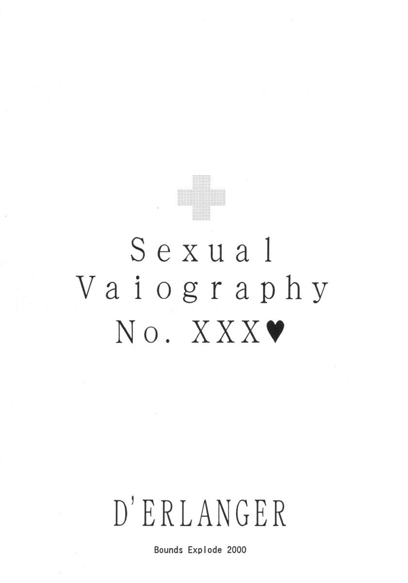 (サンクリ7) [D'ERLANGER (夜魔咲翔)] Sexual Vaiography No.XXX (奈々子解体珍書)