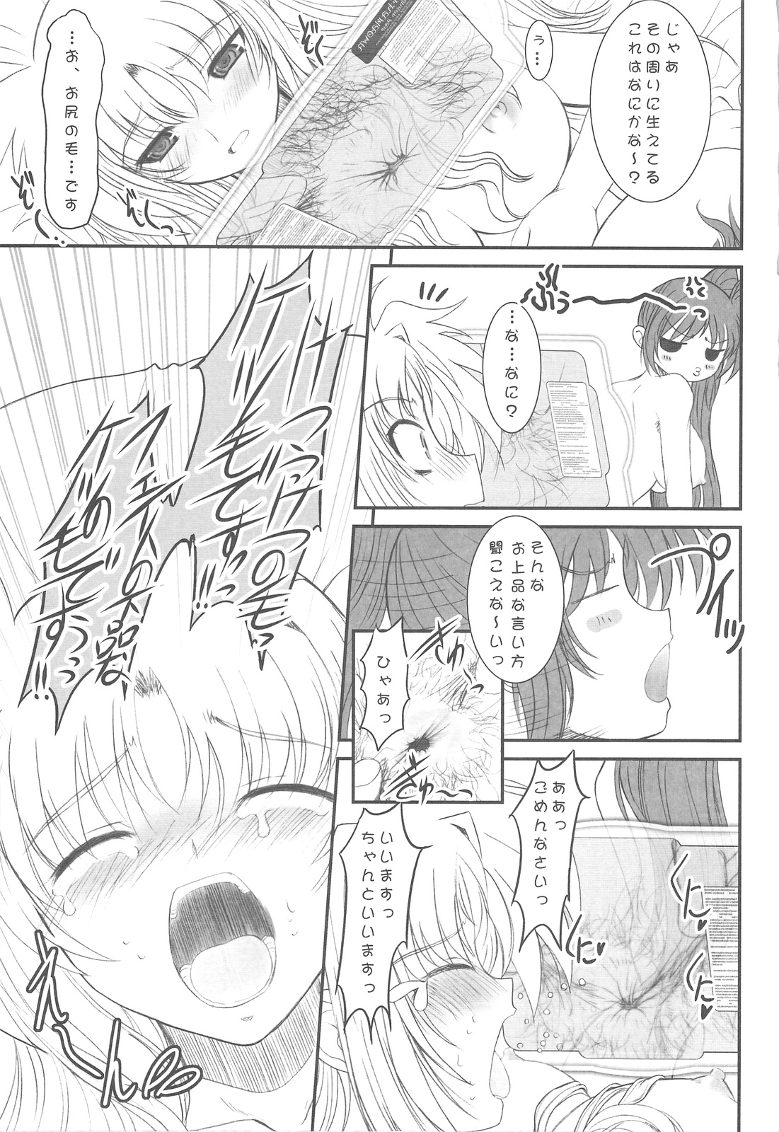 (C77) [ディエップ工房 (あるぴーぬ)] UNDER HAIR (魔法少女リリカルなのは)