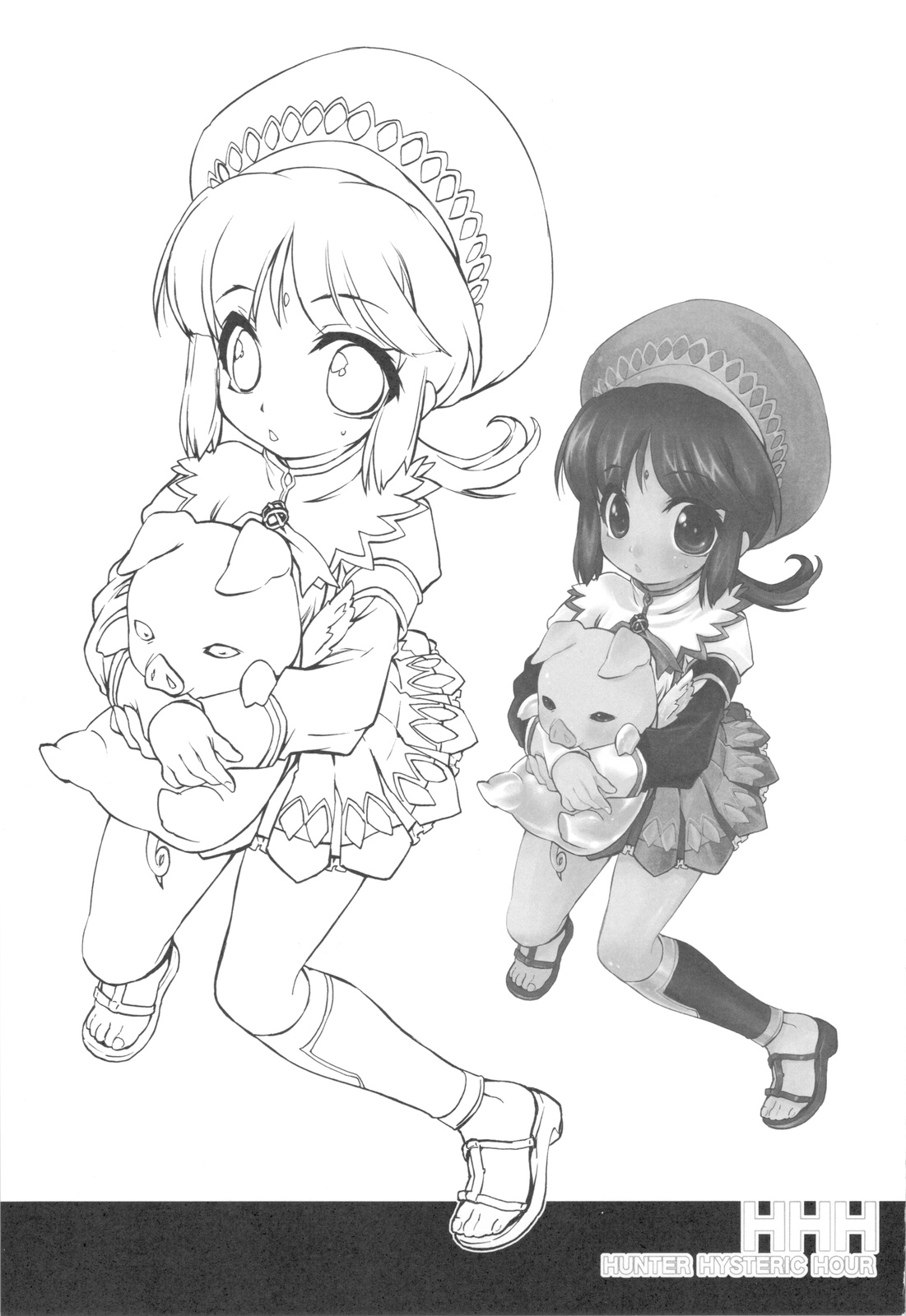 (C77) [ママグル徒 (高雄右京)] HHH HUNTER HYSTERIC HOUR (モンスターハンター3)