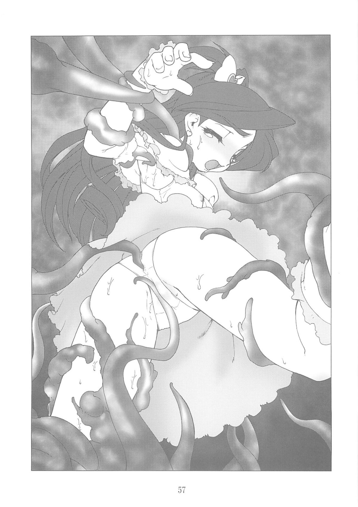 (C66) [龍企画 (龍炎狼牙)] 触 (ふたりはプリキュア, 魔法少女アイ)