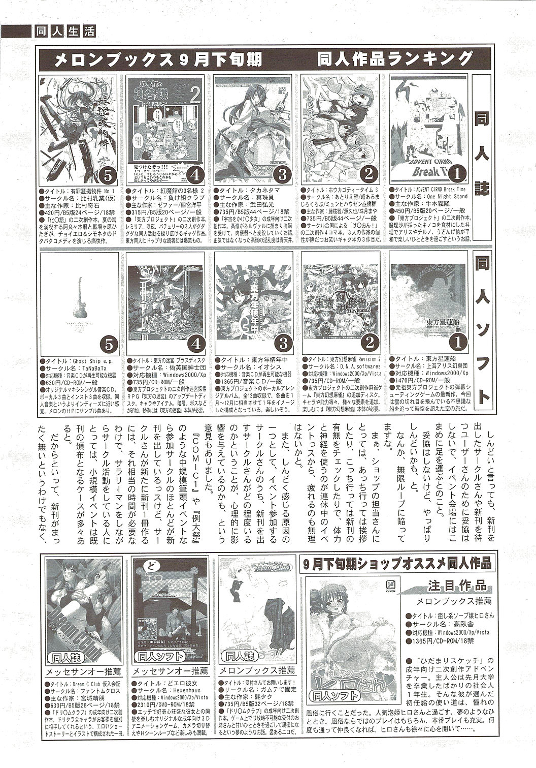 COMIC シグマ 2009年12月号 vol.38