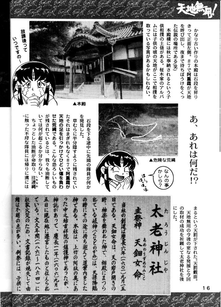 【システムガジー】天地唐楽DDT（天地無用！）