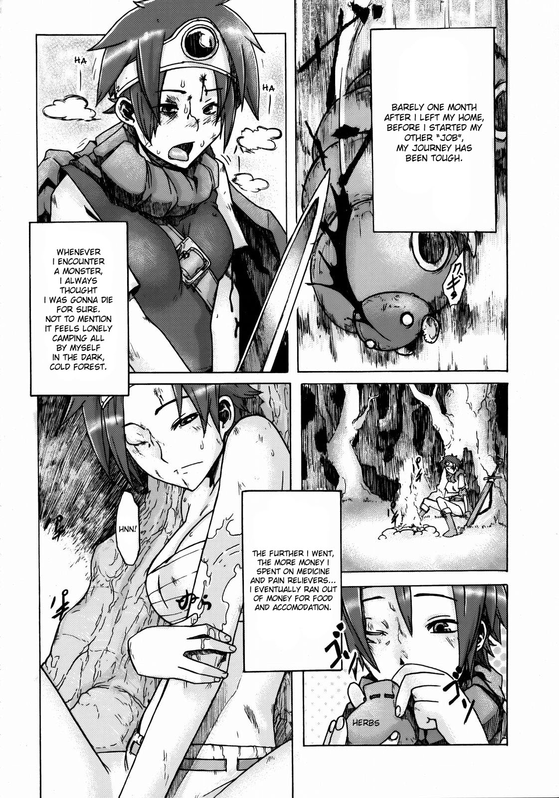 (C74) [Da Hootch (新堂エル)] 女ゆうしゃ一人たび (ドラゴンクエスト III) [英訳]