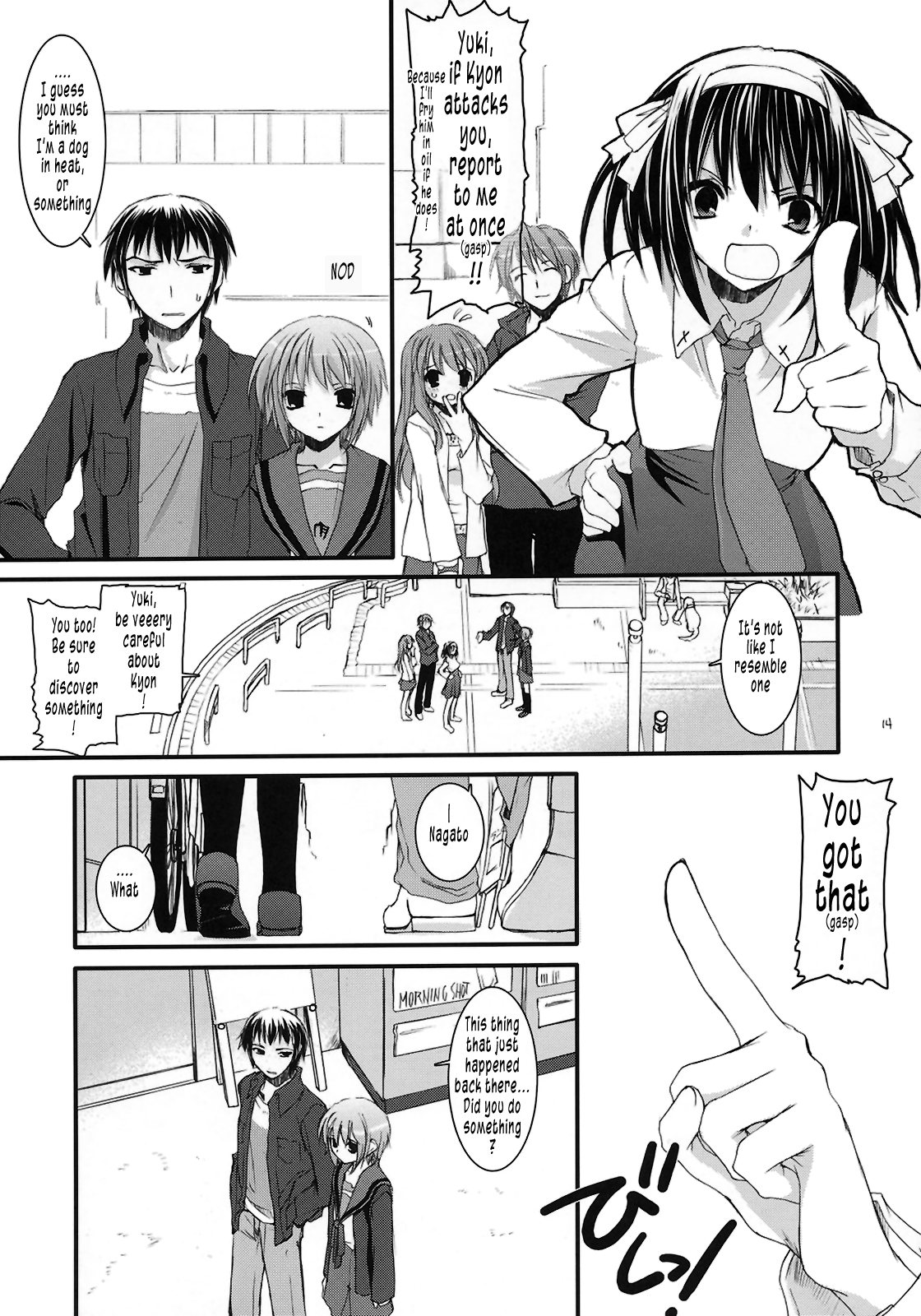 (サンクリ33) [Digital Lover (なかじまゆか)] D.L. Action 37 (涼宮ハルヒの憂鬱) [英訳]