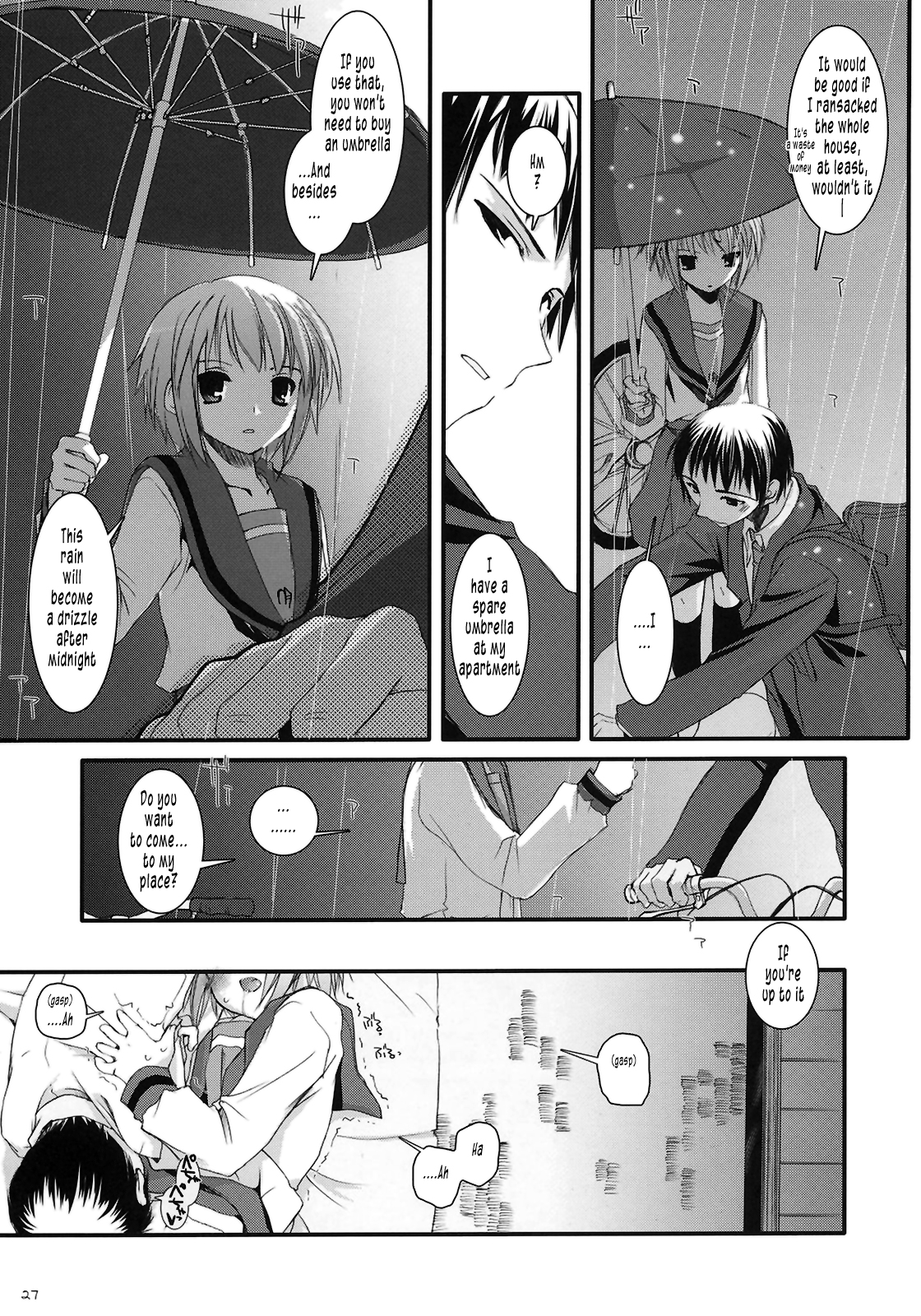 (サンクリ33) [Digital Lover (なかじまゆか)] D.L. Action 37 (涼宮ハルヒの憂鬱) [英訳]
