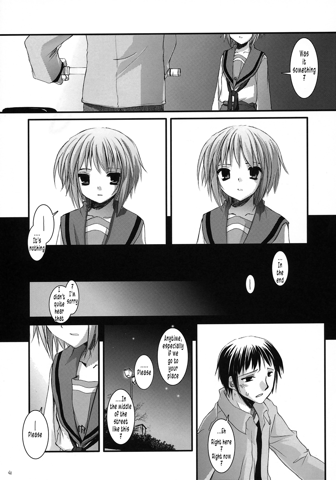 (サンクリ33) [Digital Lover (なかじまゆか)] D.L. Action 37 (涼宮ハルヒの憂鬱) [英訳]