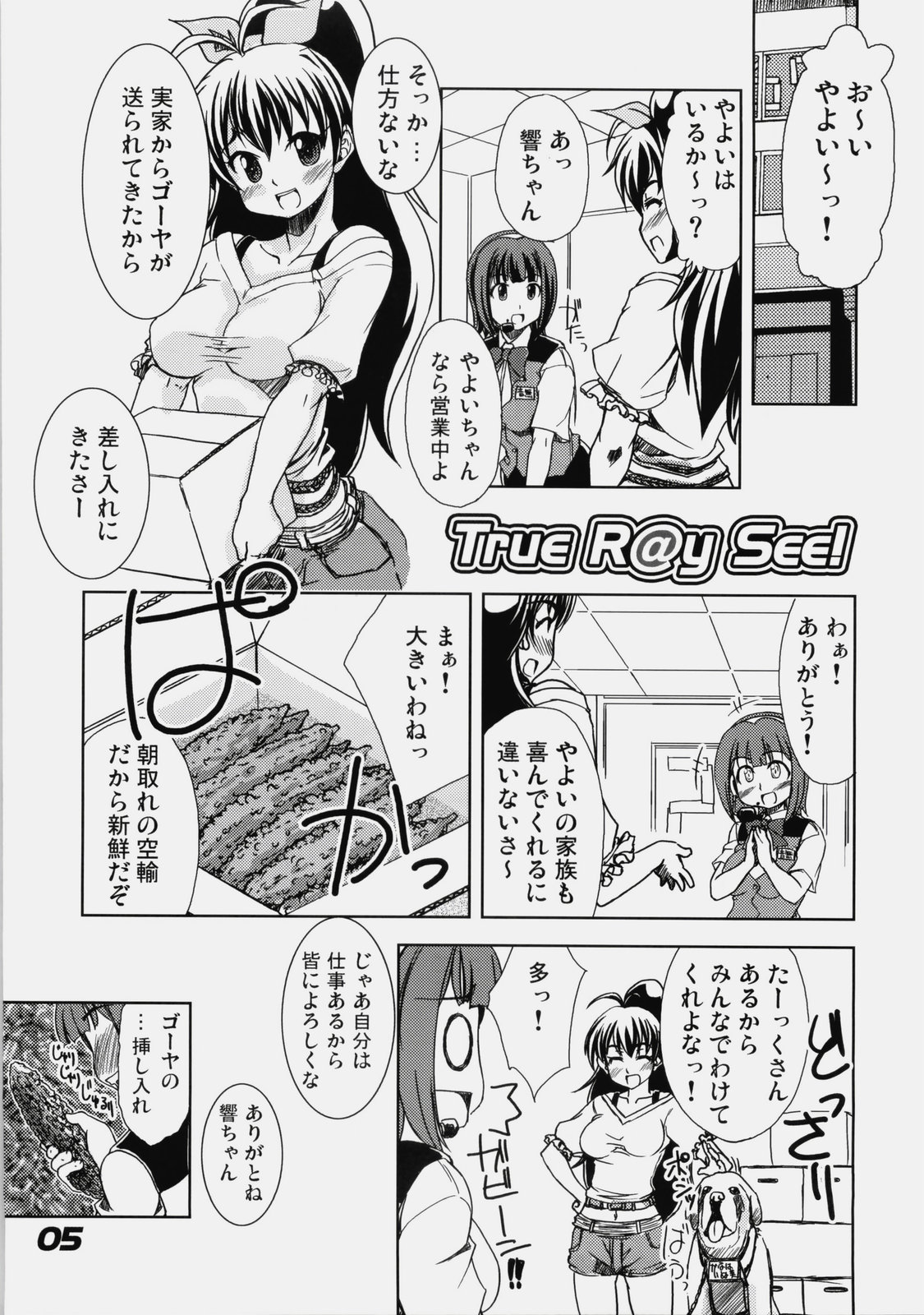 (C76) [eau-Rouge (陸本美幸)] True R@y See! (アイドルマスター)