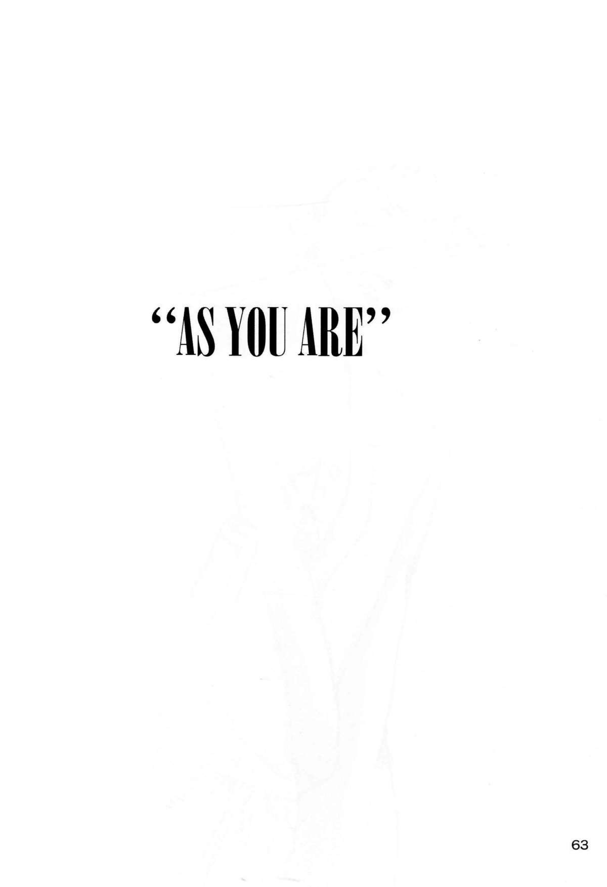 (C63) [NIKOPONDO (青山怜央)] "AS YOU ARE" (ブリーチ)