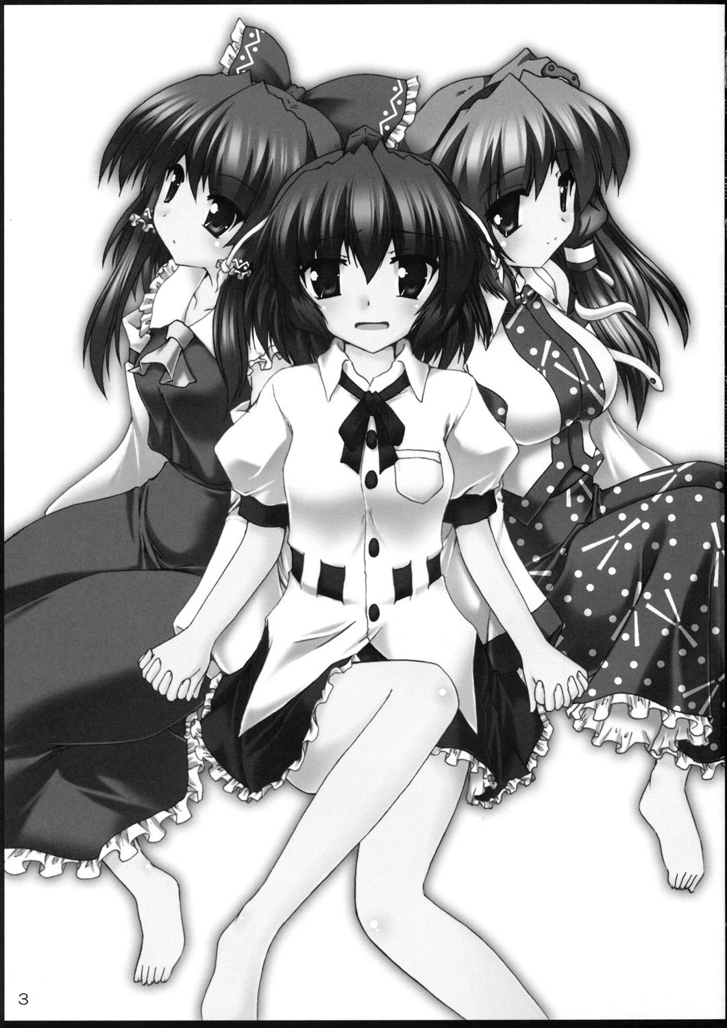 (C76) [有言実行 (ゴンざぶろー)] YabuHebi!？(東方Project)
