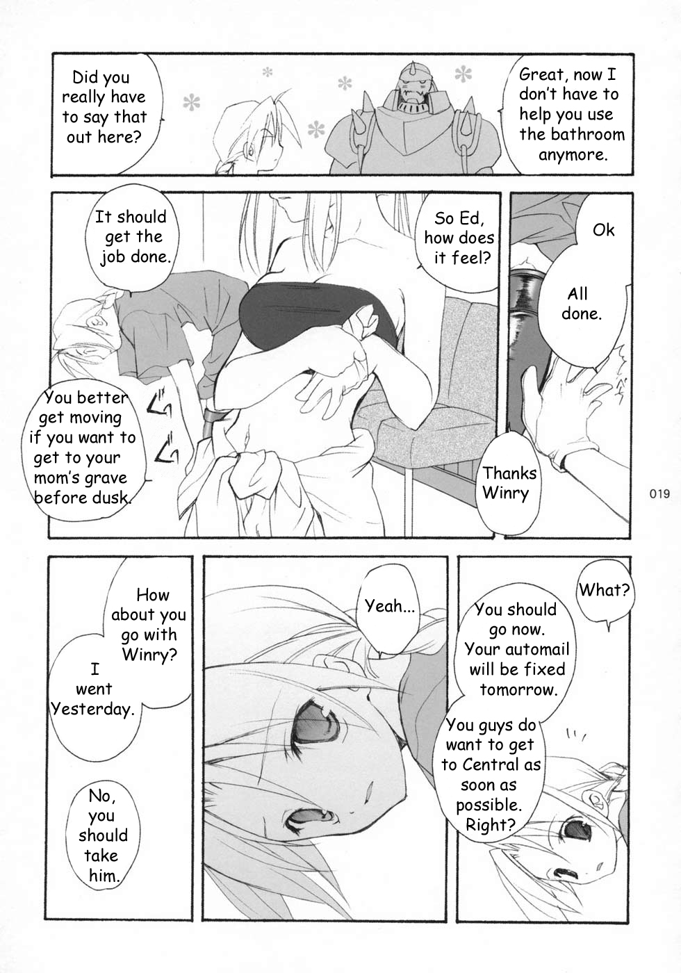 (C65) [共月亭 (宮下未紀)] はがねのXXXX (鋼の錬金術師) [英訳] [無修正]