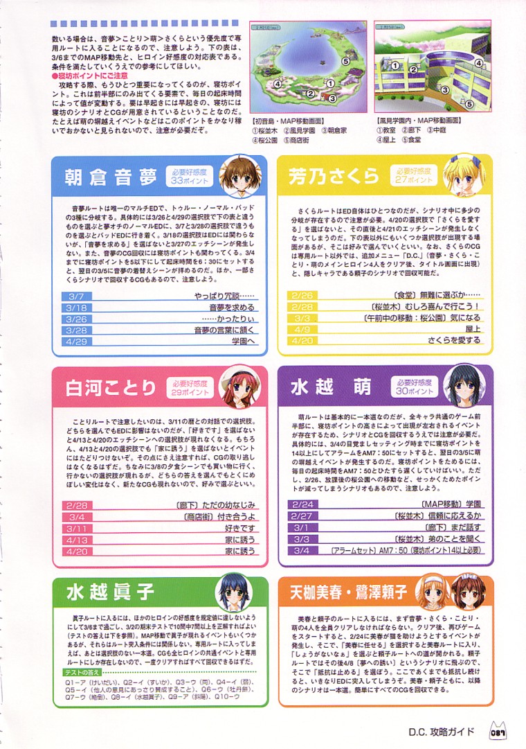 D.C.～ダ・カーポ～-公式ビジュアルファンブック