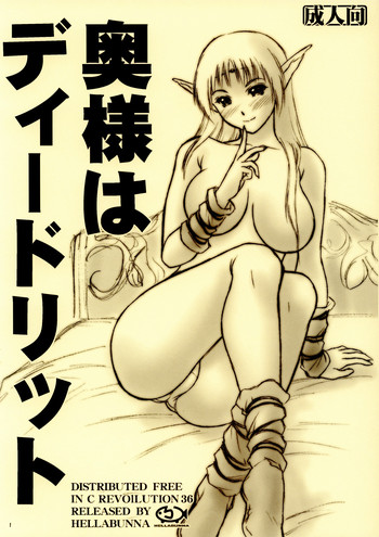 (Cレヴォ36) [へらぶな (いるまかみり)] 奥様はディードリット (ロードス島戦記)