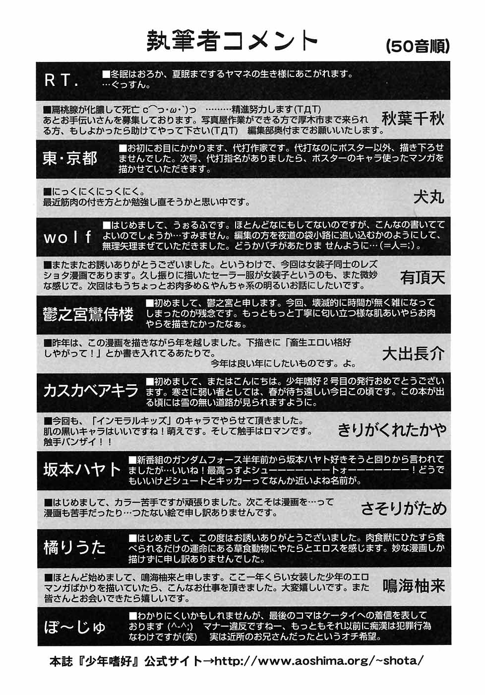 [アンソロジー] 少年嗜好2