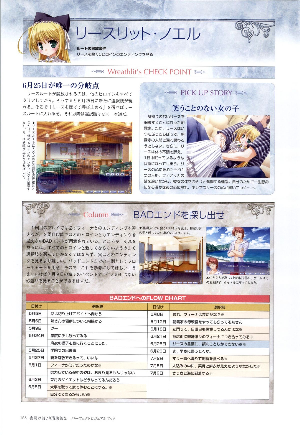 夜明け前よりるりいろな（クレセントラブ）パーフェクトビジュアルブック