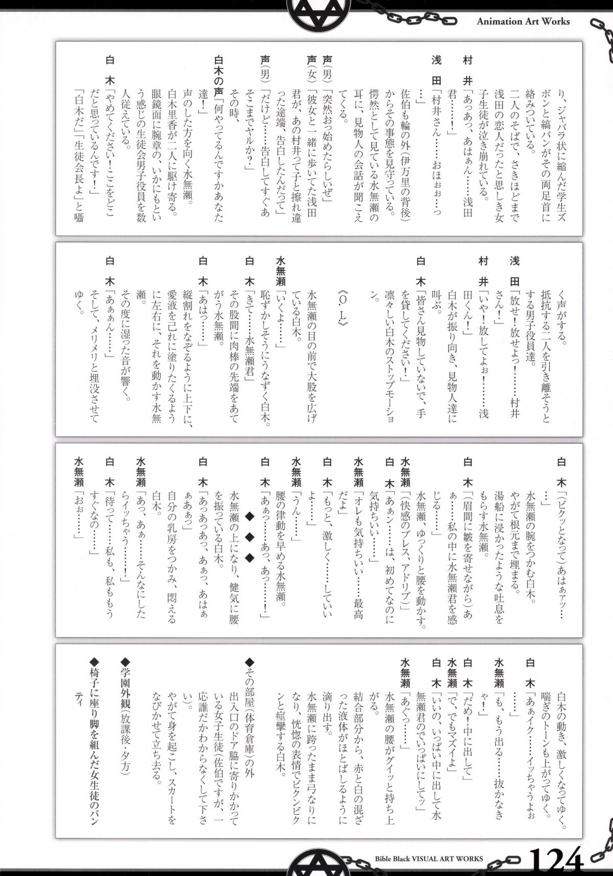 聖書の黒い視覚芸術作品