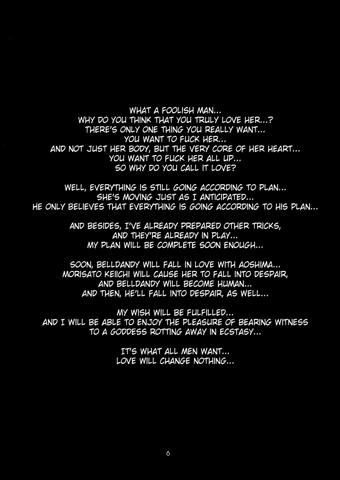 (Cレヴォ25) [天山工房 (天誅丸)] Nightmare of My Goddess 6 (ああっ女神さまっ) [英訳]