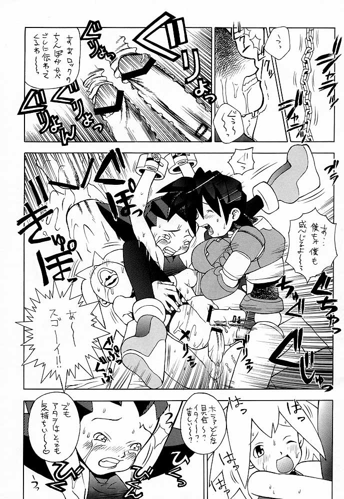 トロンの内翔（トロンの秘密）（ロックマン）