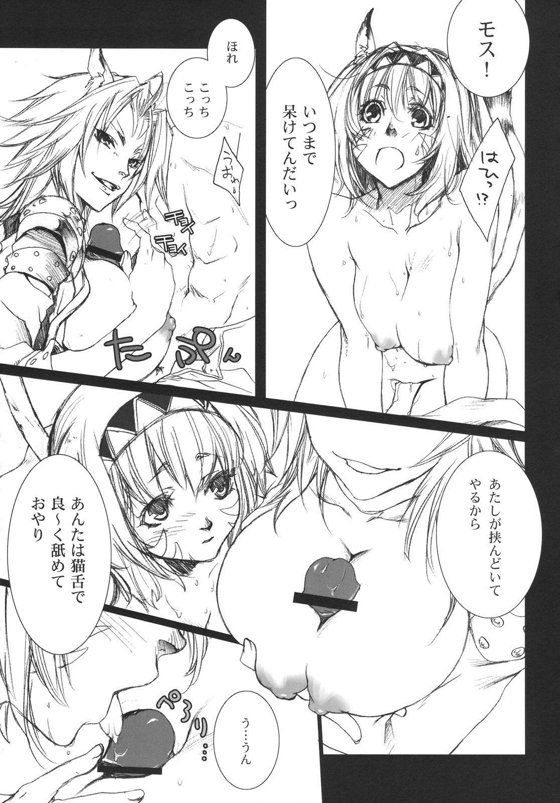 (C75) [赤い翼、50BMG (橘茶茶、進藤ノブミチ)] LOVE FOOL.09 (ファイナルファンタジー XI)