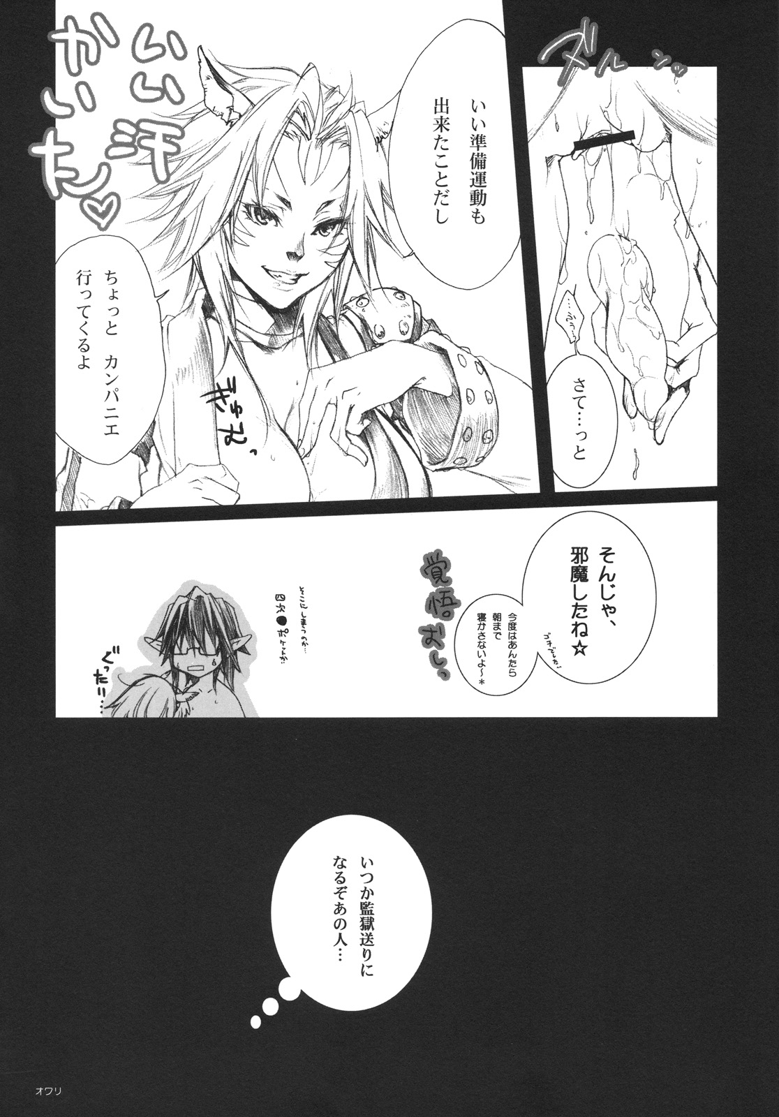 (C75) [赤い翼、50BMG (橘茶茶、進藤ノブミチ)] LOVE FOOL.09 (ファイナルファンタジー XI)