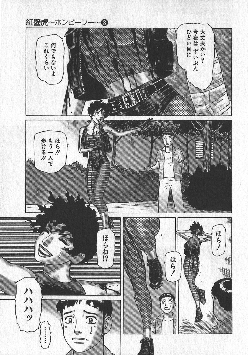[山本貴嗣] 紅壁虎 ホンピーフー 第3巻
