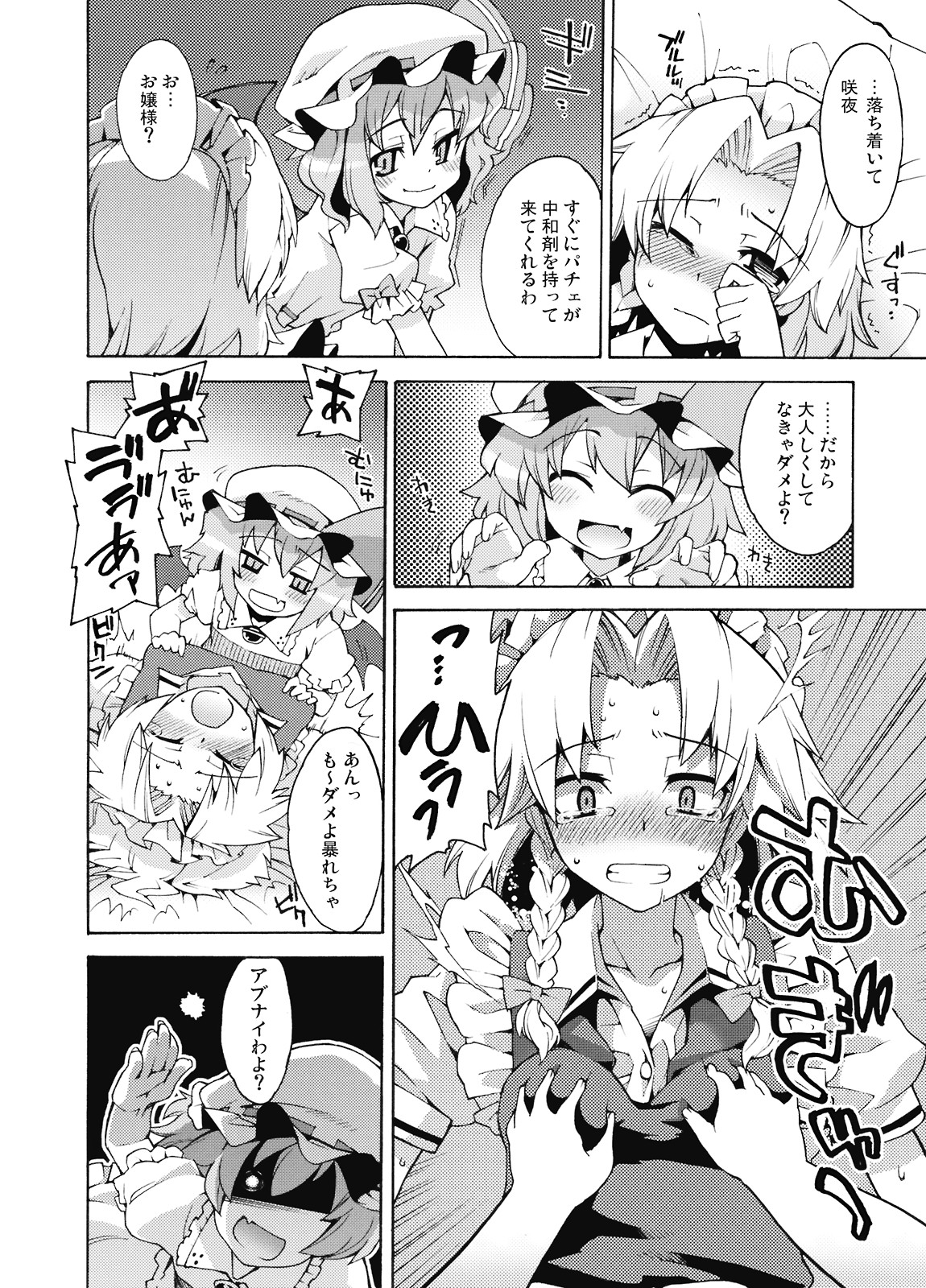 (例大祭6) [遥夢社 (源五郎)] 悪魔の犬のしつけかた。 (東方Project)