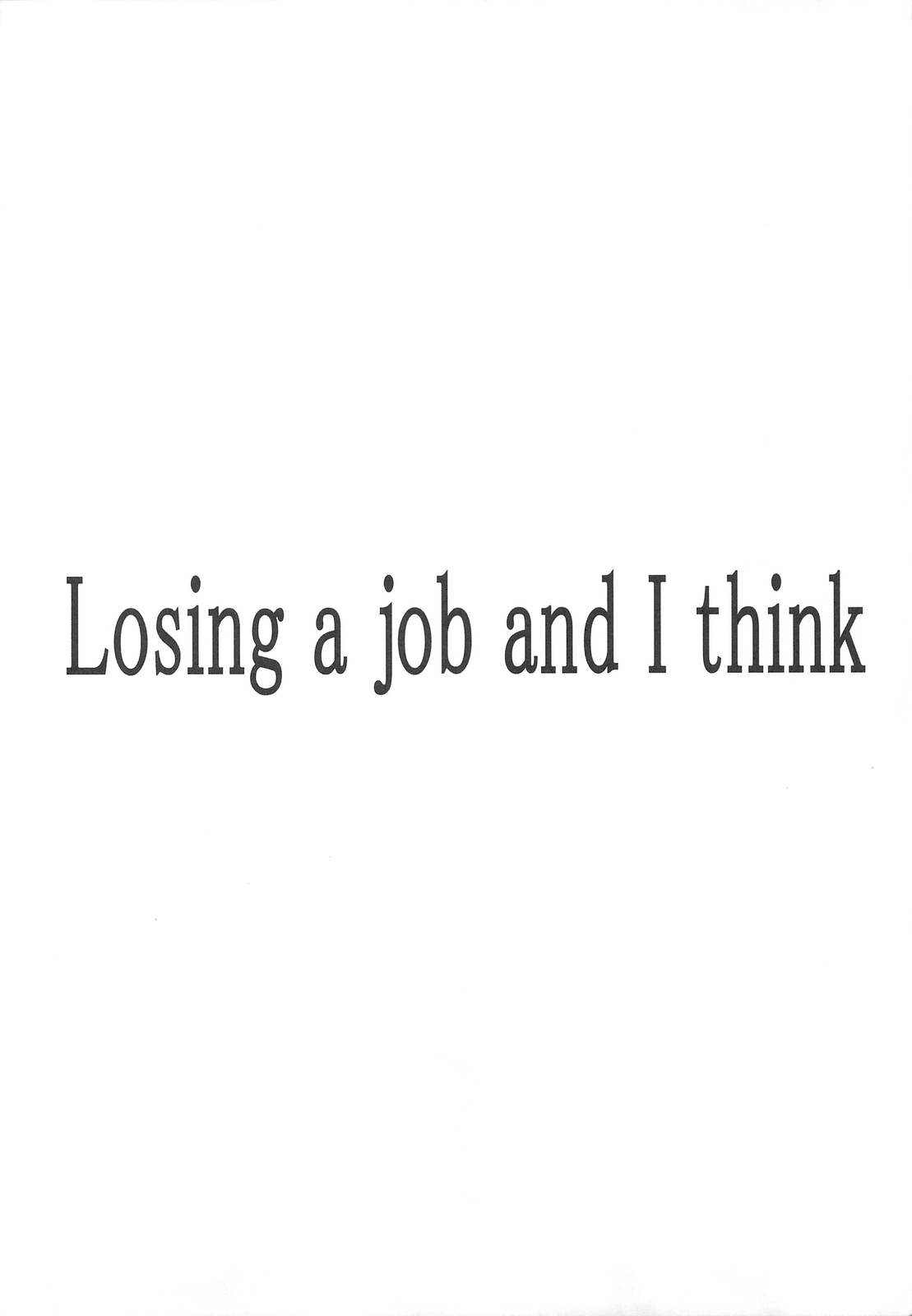 (C75) [昇龍亭、聖アルマデル教会 (昇龍亭圓楽、影虎)] Losing a job and I think (魔法少女リリカルなのは、とある魔術の禁書目録)