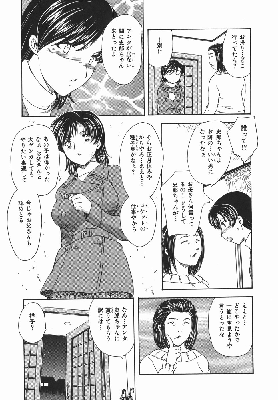 [飛龍乱] 或る未亡人の肖像