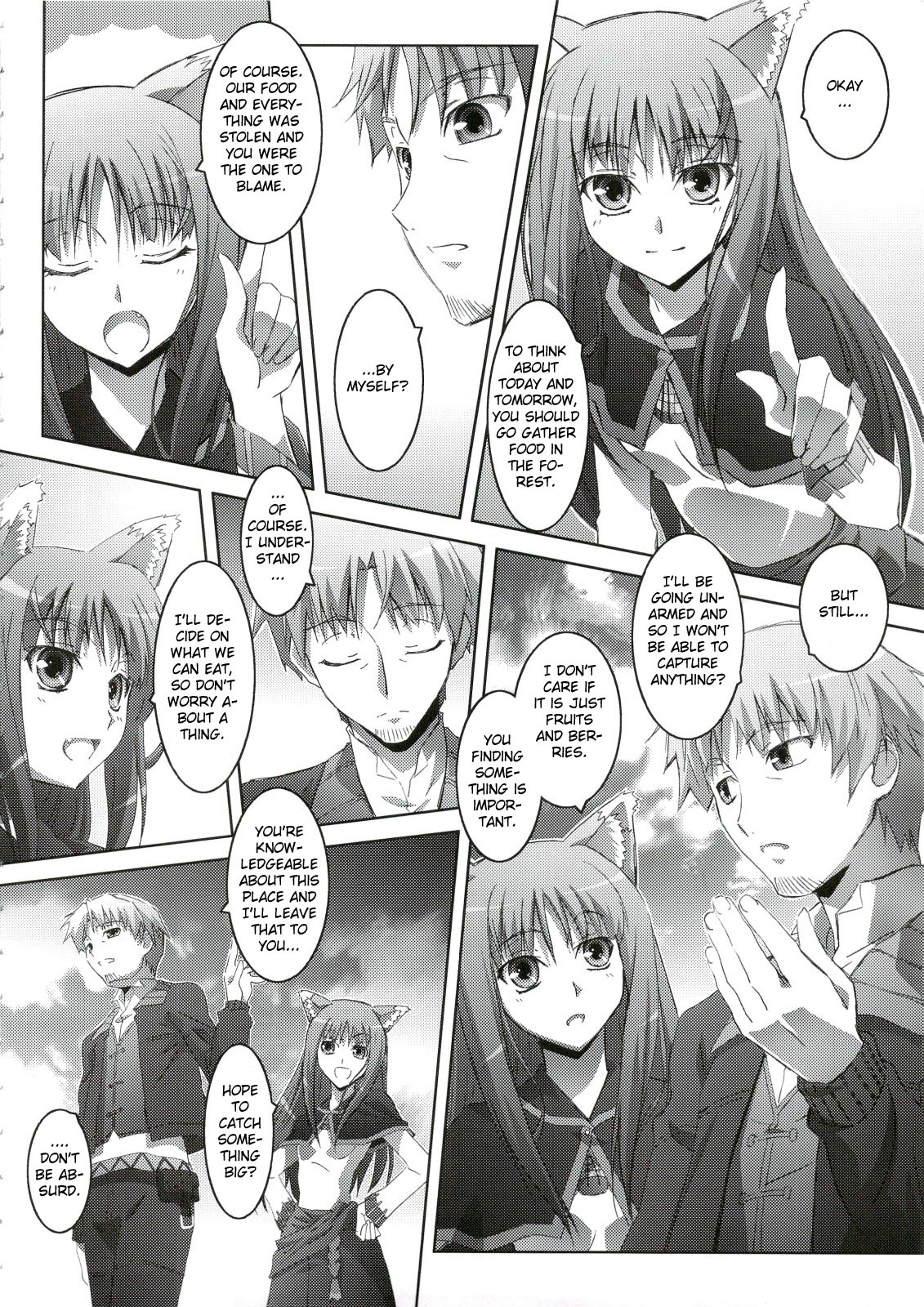 (C74) [まひる亭 (泉まひる)] ほろんホロろん (狼と香辛料) [英訳]