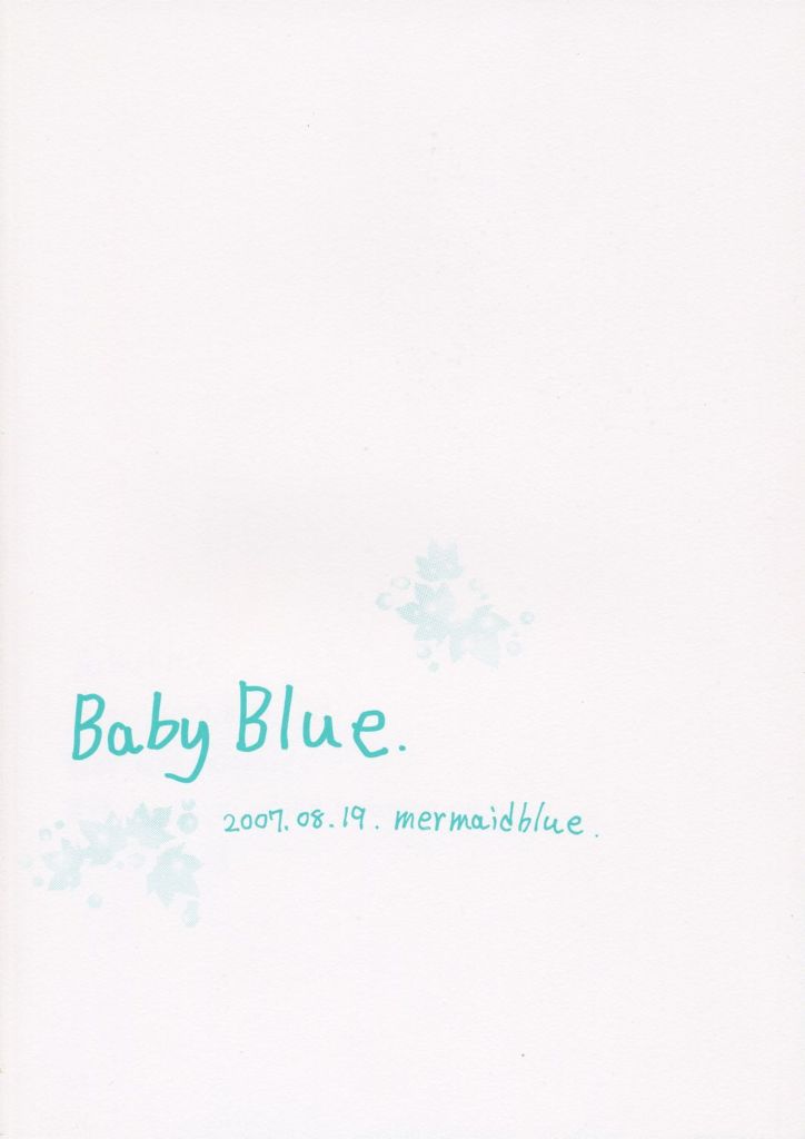 (C72) [mermaidblue (樫村ゆき)] Baby Blue (ローゼンメイデン)