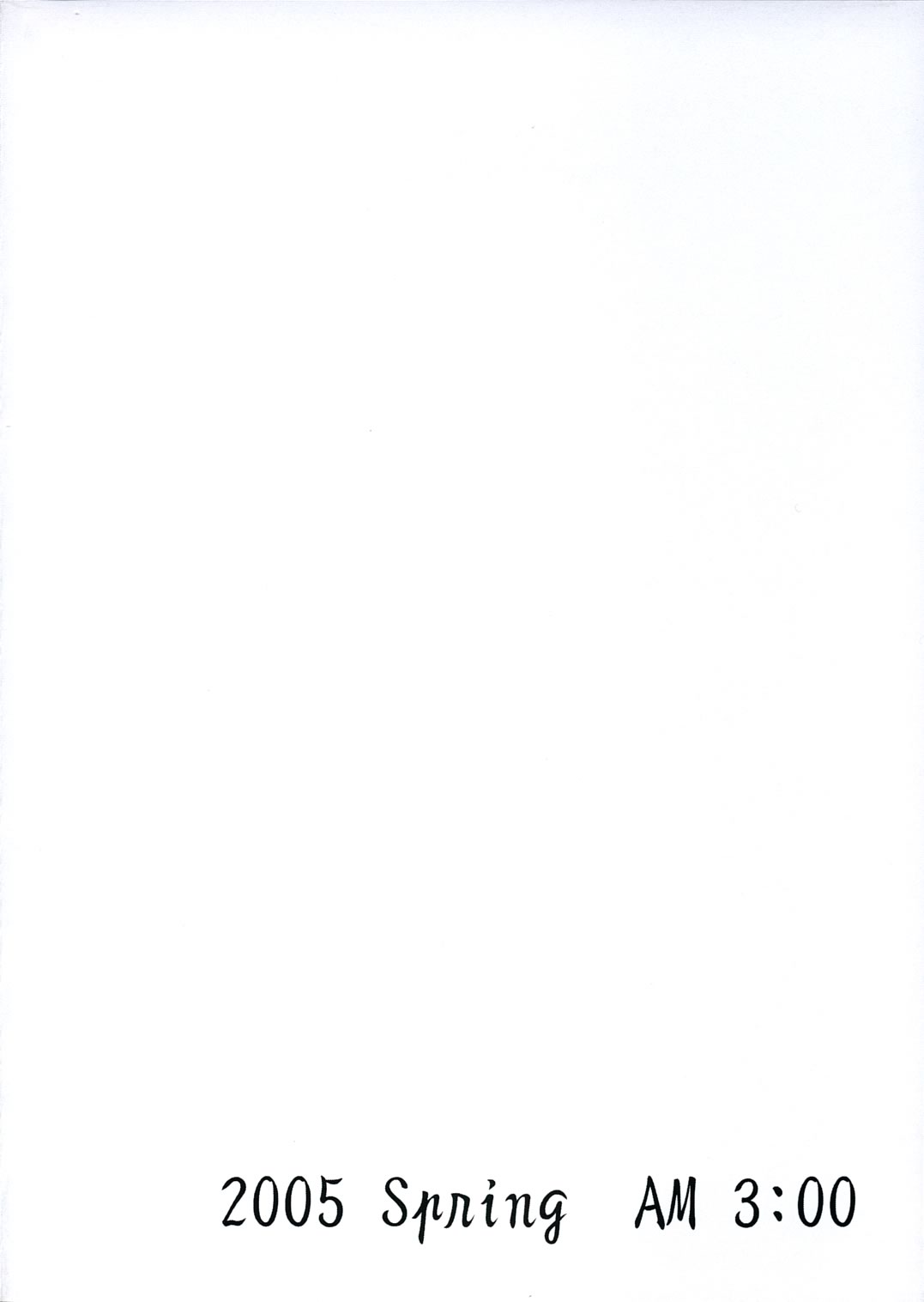 [午前三時 (木村ナオキ)] Bunny Boyish (痕)