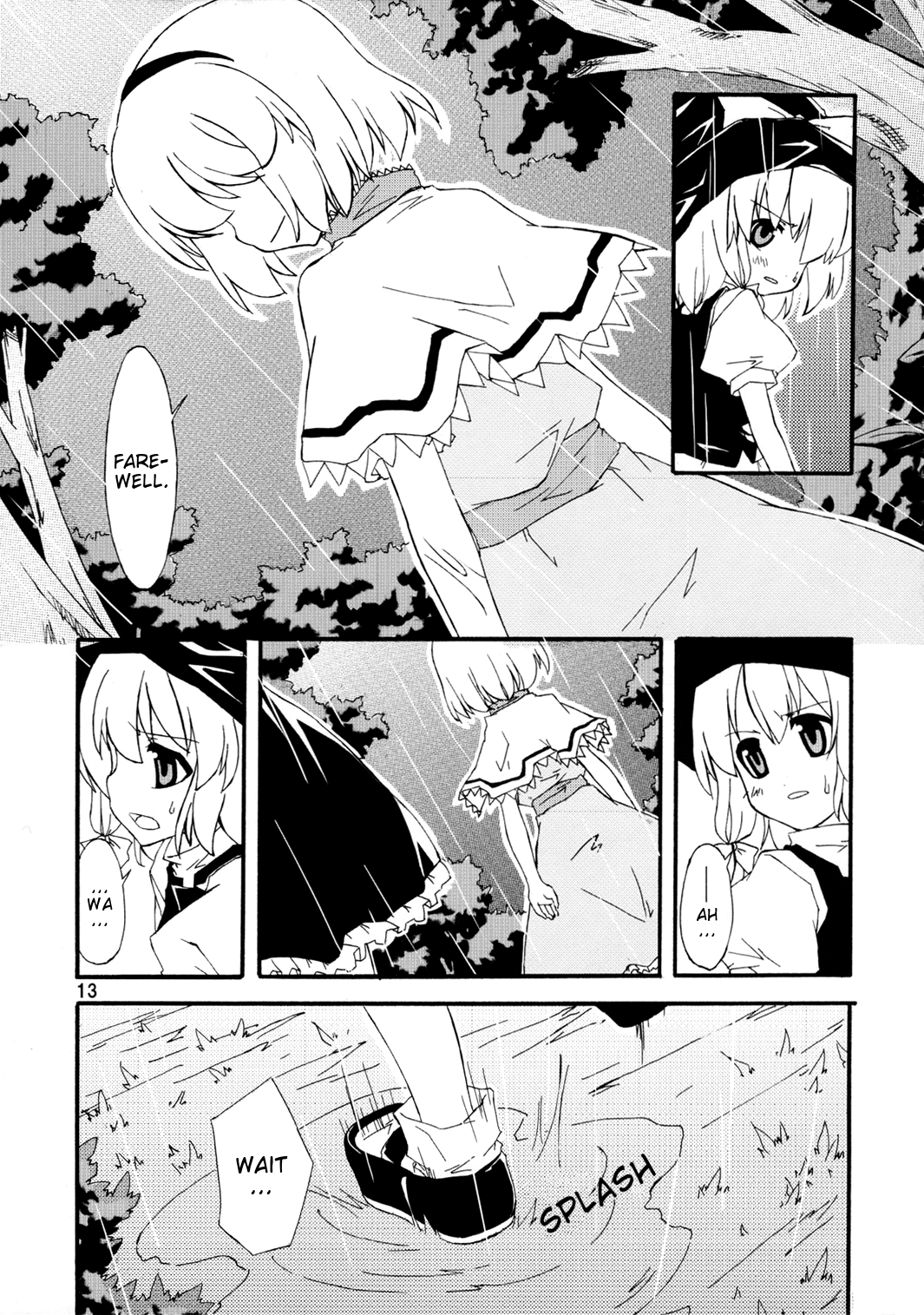 (紅楼夢2) [PERSONAL COLOR (桜庭友紀)] 人形遣いと白黒魔 (東方Project) [英訳]