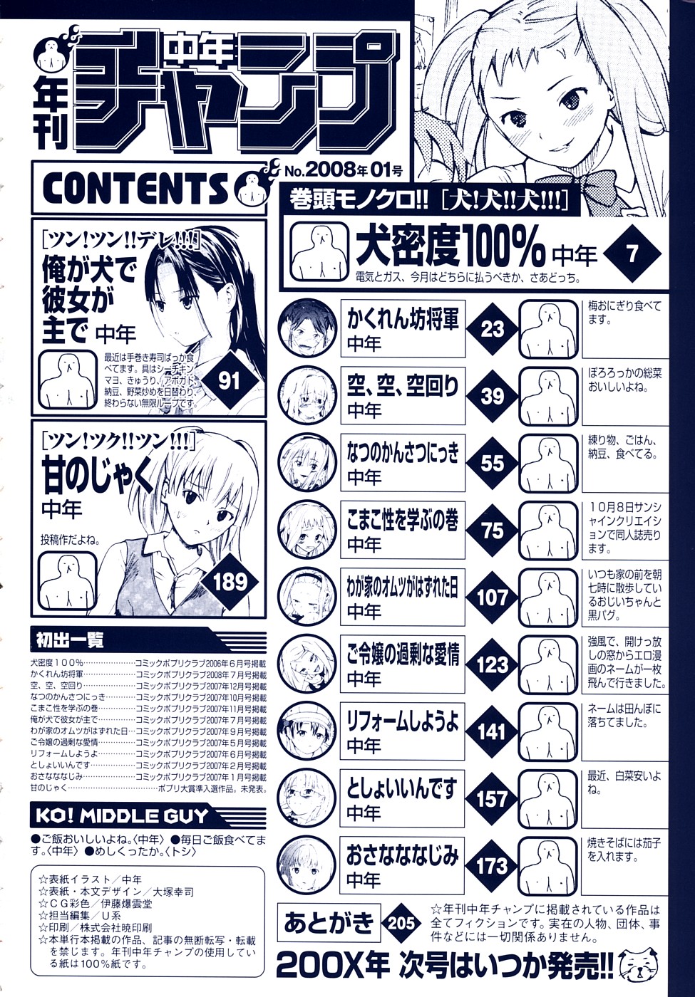 [中年] 年刊中年チャンプ