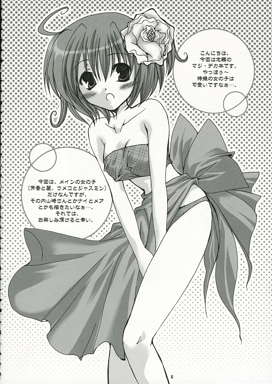 トラブルミックスの女の子