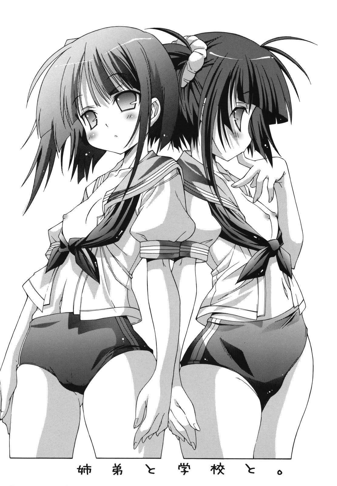 (C74) [ちゅうに+OUT OF SIGHT (KIMちー)] 姉弟と学校と。